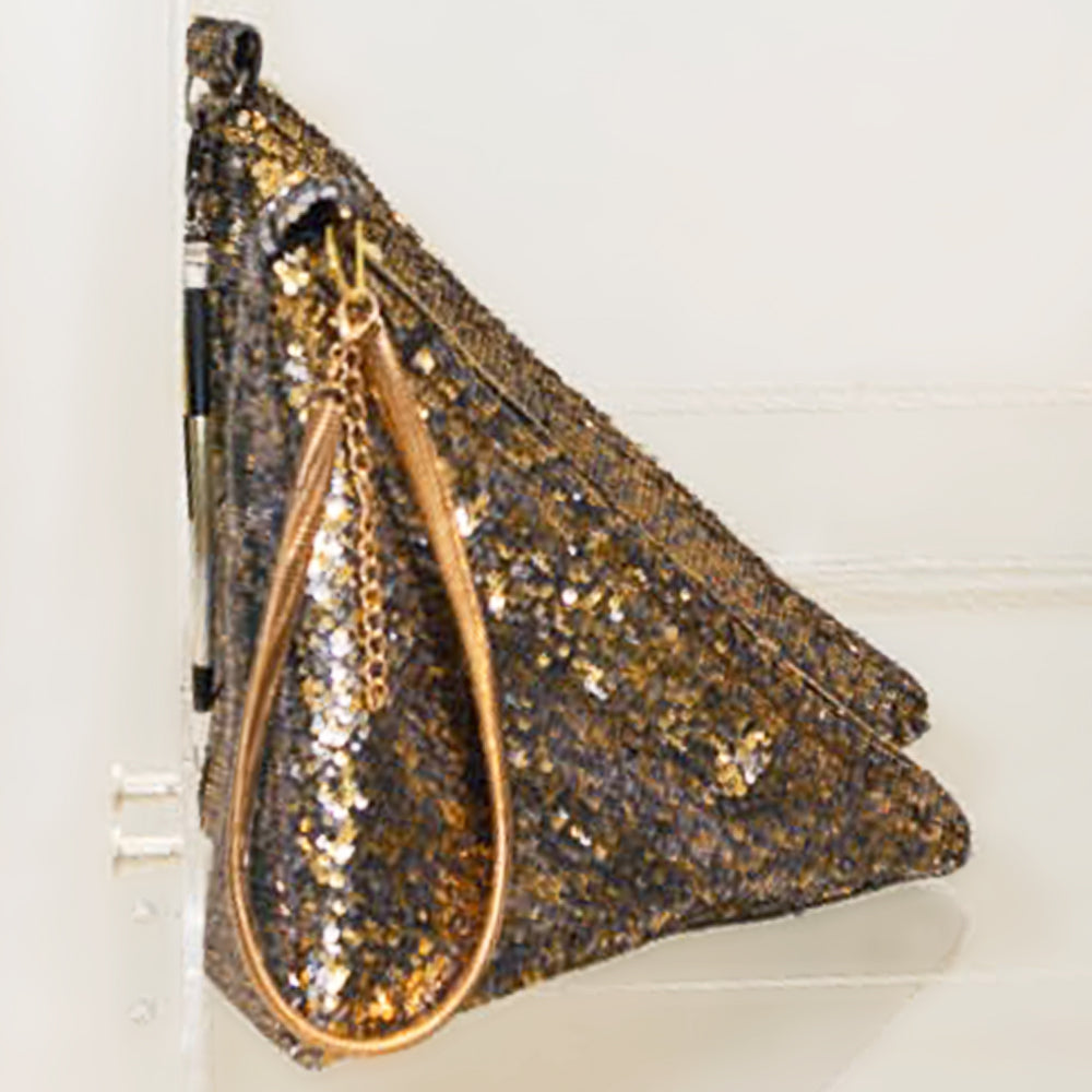 SemSem Pyramid Sequin bag.