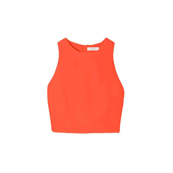 SemSem Salma Crop Top - Orange.