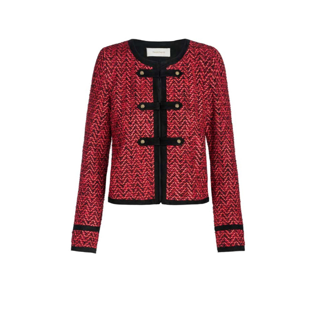 SemSem Sameera Jacket - Haute Red.