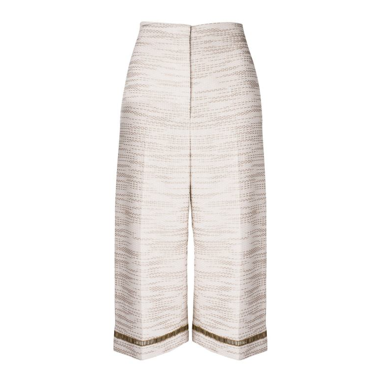 SemSem Samia Embroidered Culottes - Gold.