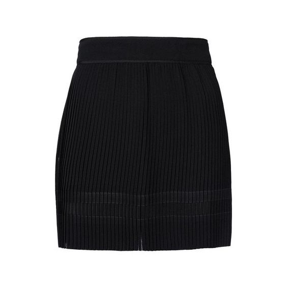 Semsem Maryam Pleated Skirt - Meteorite.