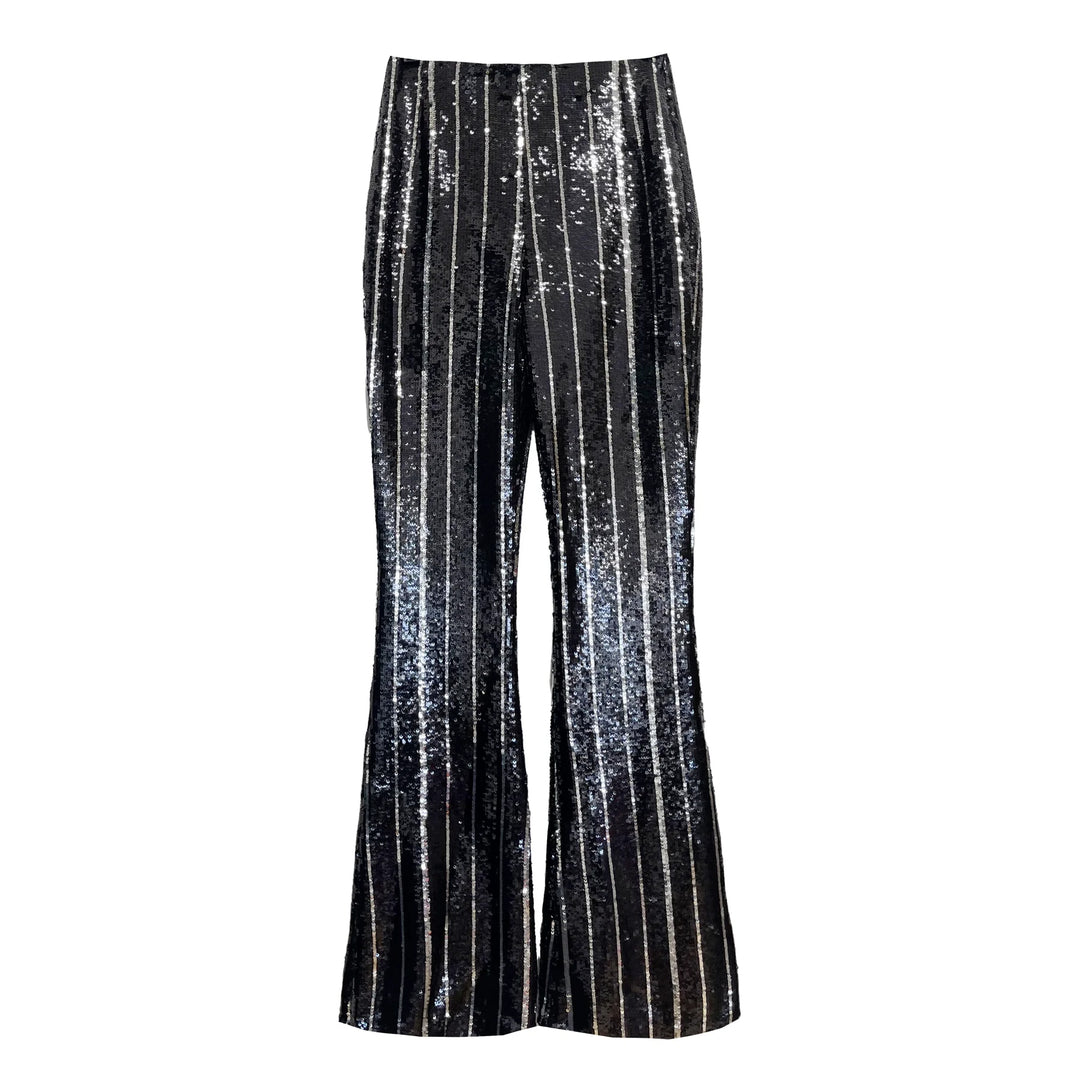 SemSem Sequin High Waist Flare Pant.