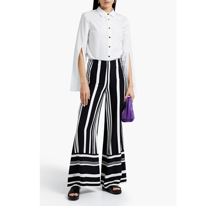 Striped Wide Leg Pant