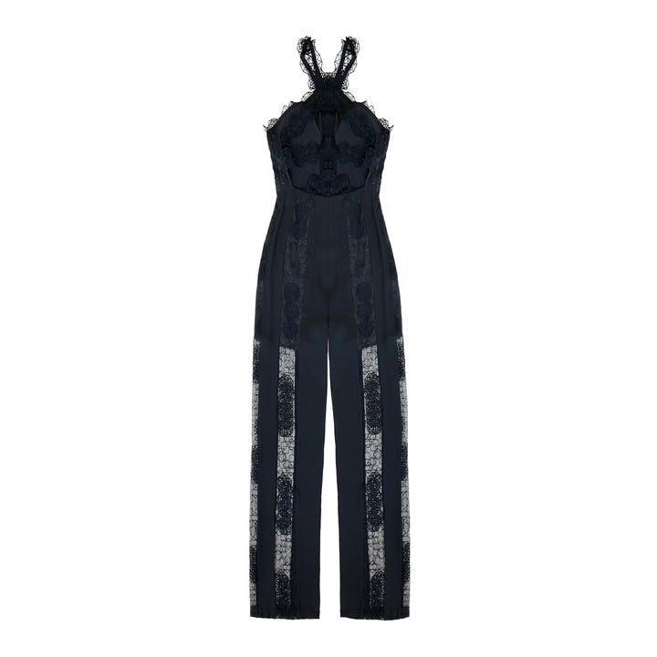 Black Lace Jumpsuit