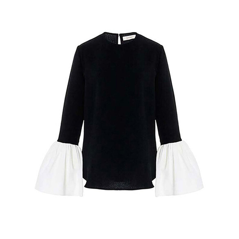 Jasmine Bell Sleeve Top - Black