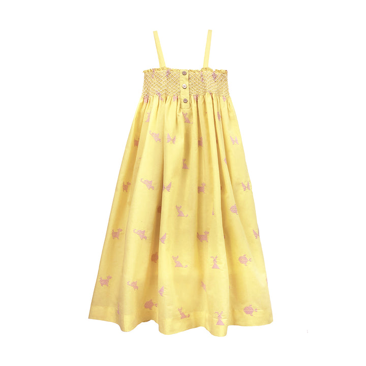 Girls Meera Dress- Yarrow