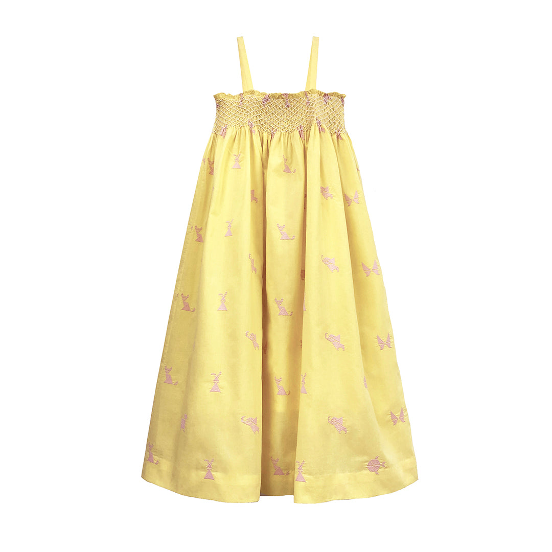 Girls Meera Dress- Yarrow