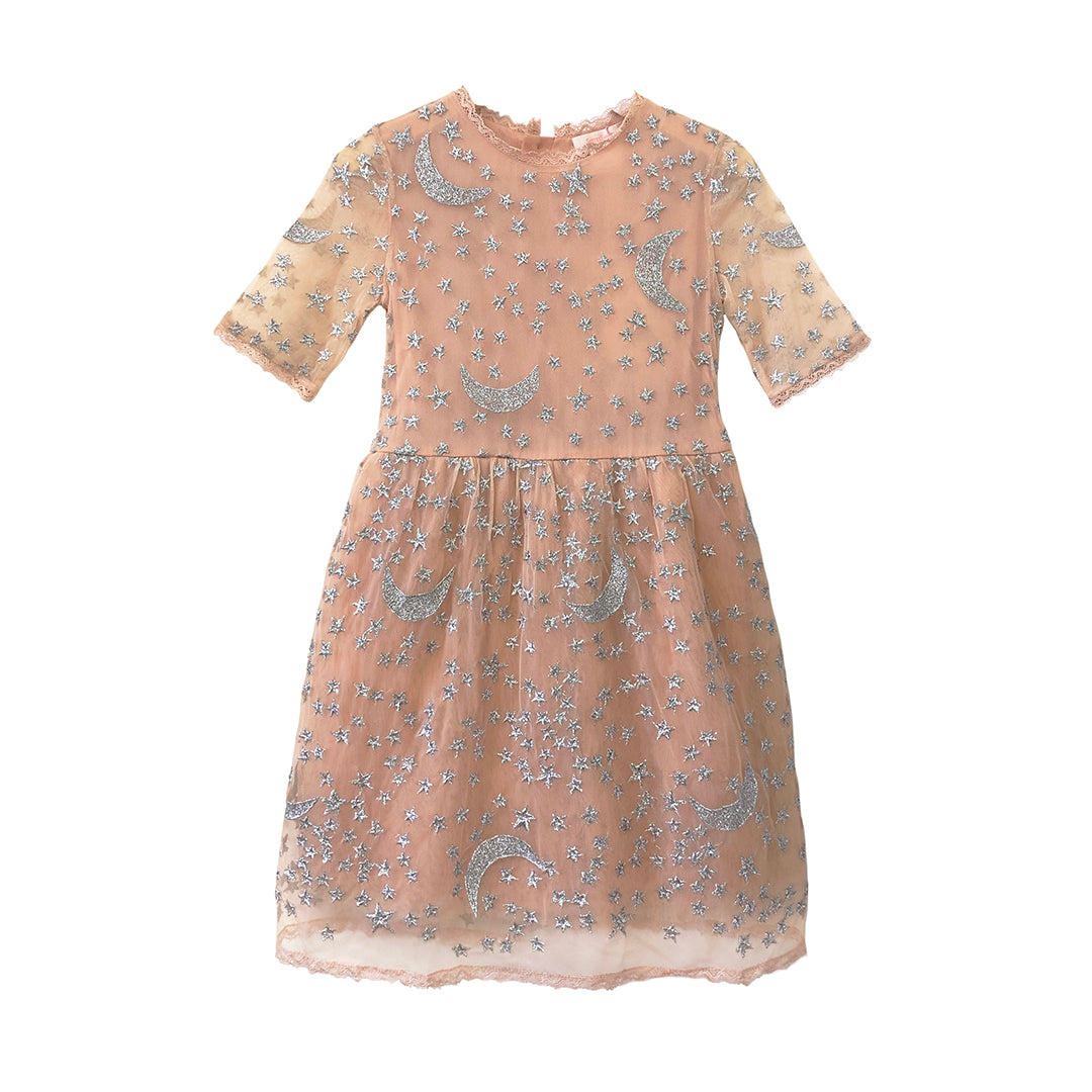 Blush Moon and Star Dress – SemSem