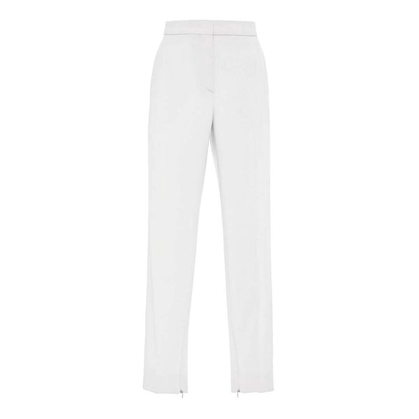 Stylish womens Trousers & Pants / Cigarette Pent for women, White Ladies  Pant