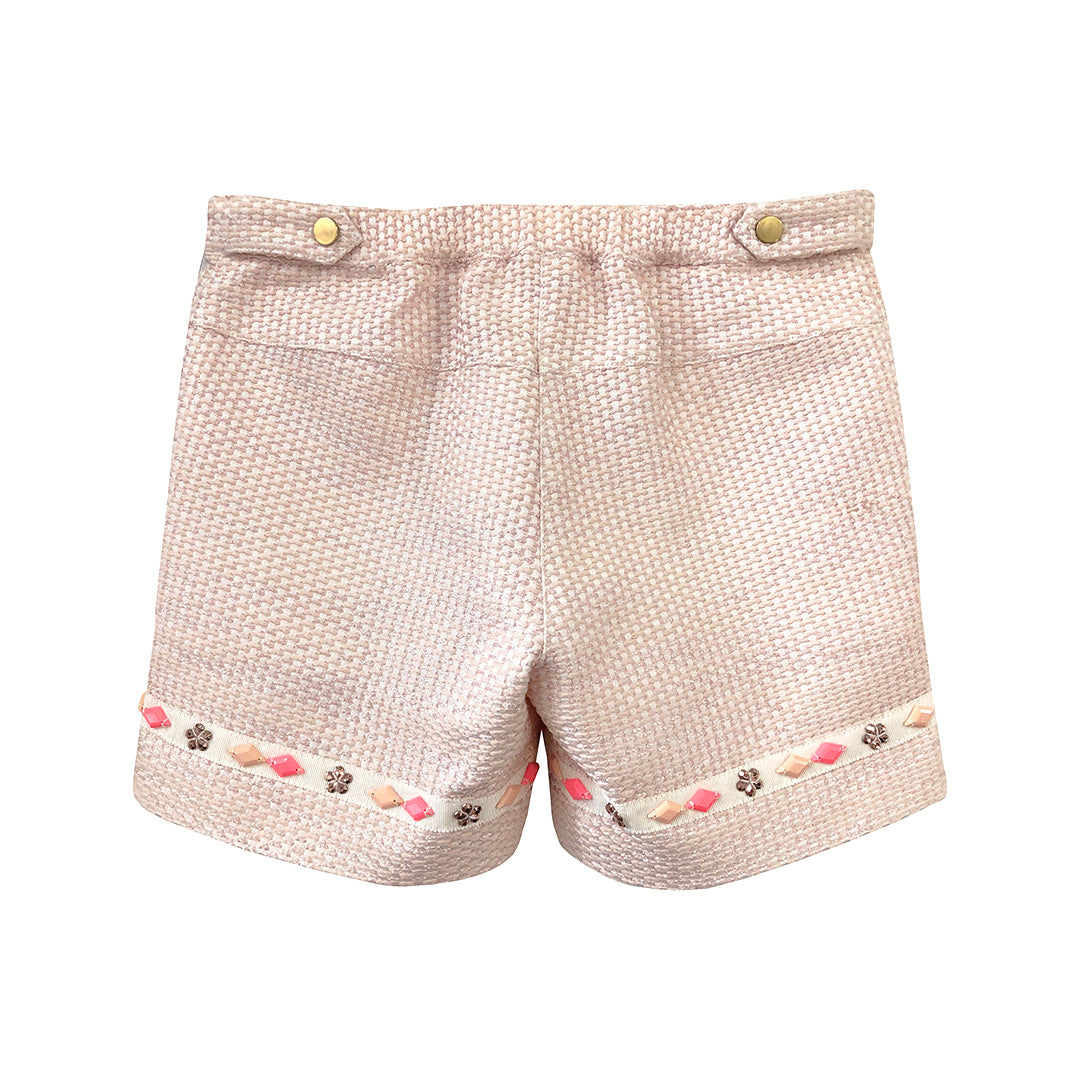 Girls Huma Shorts- Blush