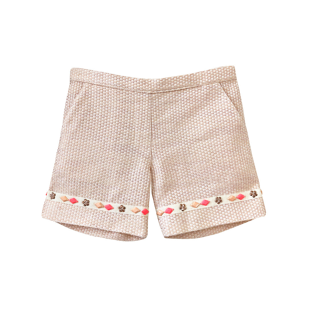 Girls Huma Shorts- Blush