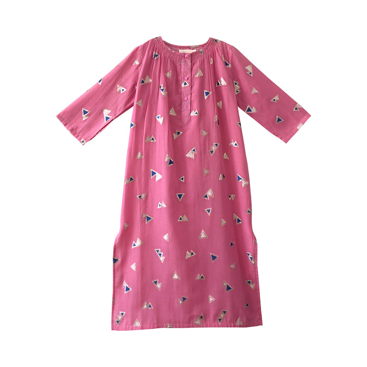 Girls Jamila Long Kaftan - Pink