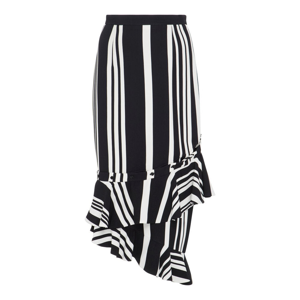 Striped Deconstructed Skirt