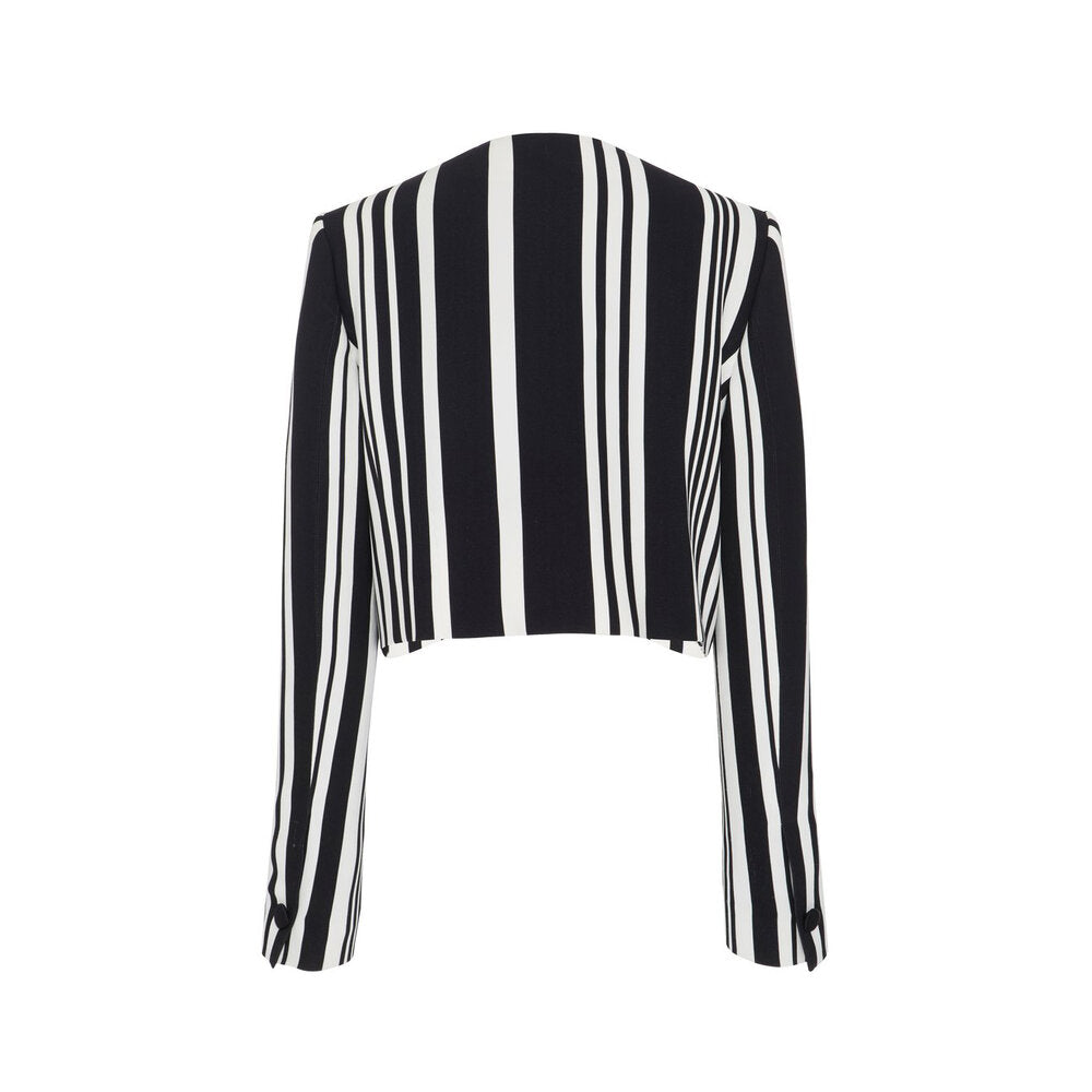 Striped Tuxedo Suit Jacket