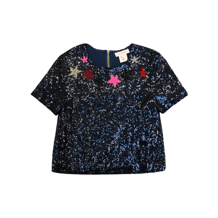 Girls Lulu Top - Midnight