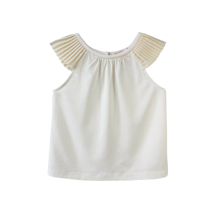 Girls Maryam Jersey Top - Egret