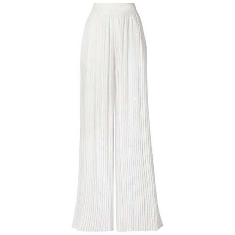 Pleated Wide Leg Pant